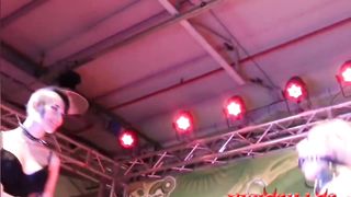 Nerea Falco and Yelena Vera Lesbian BDSM Show 2016