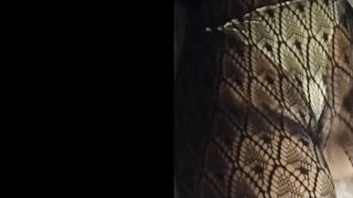 Sexy Slut Gets her ASS OILED Up, while PANTIES CUT OFF!