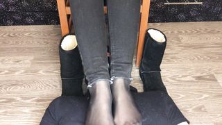 Kelly_feet Socks & Nylon Dominates Mistress Slave Girl Goddess COMPILATION