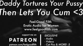 DDLG Roleplay: Daddy Ties you to the Bed & Teases your Pussy + Afercare (Erotic Audio for Women)