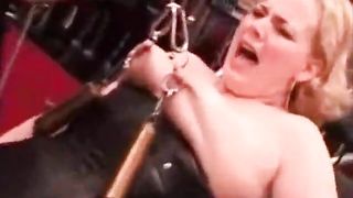 My Sexy Piercings - heavy pierced slave tortured with candle
