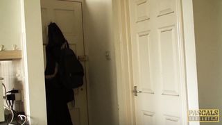 PASCALSSUBSLUTS Busty Brooklyn Blue Receives Cum in Mouth