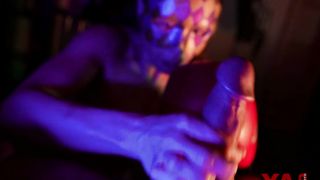 Adult Blowjob Big Cock and Beating Cock in Boxing Gloves