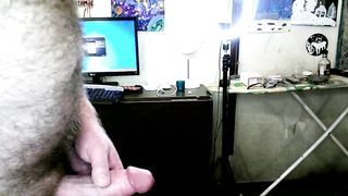 A young Master teaches obedience to a mature busty Lady