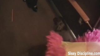 Feminized and humiliated by two total bitches