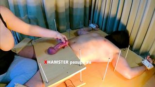 Feet Tickling+CBT+Tease Handjob+Ruined Orgasm+Post Orgasm