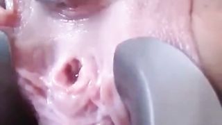 My Sexy Piercings – heavy pierced pussy and even clit