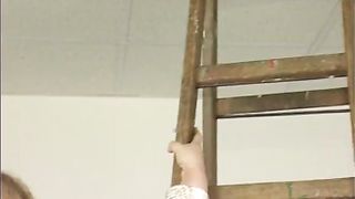 Blonde mega Milf und das erste mal mit BDSM Meister