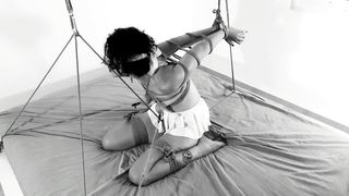 TITS Bondage & Crotch Rope: your Struggle makes you Cum HARDER