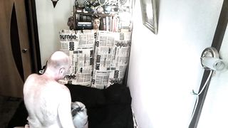 Dirty Mature Slut Wife Training! Russian MILF Goddes AimeeParadise. Hands Behind, Whore! on Knees!