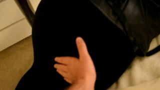 Gagged Girl Bound and Spanked