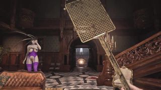 Resident Evil 8 Village Lady Dimitrescu - Violet Corset - Spanking Hard - 3D Hentai HD