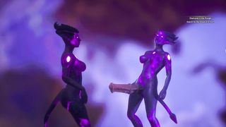 Играю в Carnal Instinct Фурри Дракон и секс с Конским Дильдо