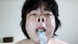 マゾ豚の飲精オナニーの準備編　20210831