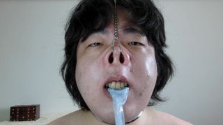 マゾ豚の飲精オナニー　20210831