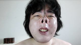 マゾ豚の飲精オナニー　20210831