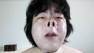 マゾ豚の飲精オナニー　20210831