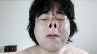 マゾ豚の飲精オナニー　20210831