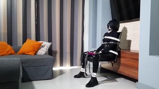 Teenage Slut Tortured with Shocking Collars on her Wrist