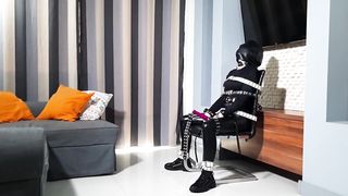 Teenage Slut Tortured with Shocking Collars on her Wrist