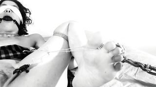 School girl clamped, gagged and FUCKED HARD