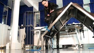 German Leather Mistress and Slave Punishment BDSM 2