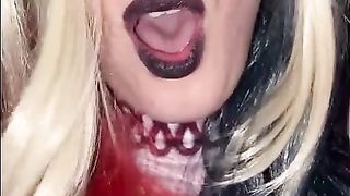 Harley Quinn Tastes Pain