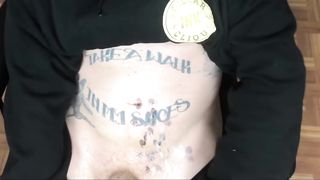 Stroking my Cock and Cumming on myself