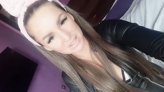 Misstress Play with Slave. BDSM