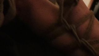 Aurora Tied up and Masturbated