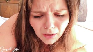 Her first painful anal - Painal - Cum on her asshole