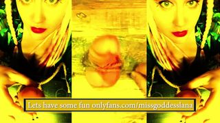 Tied up Cock and Balls JOI with Ball punching ENHANCED