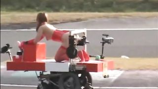 Japanese Bondage - And SQUIRTS! - Robot Race