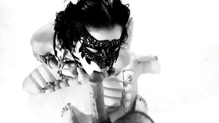 Time to feed the kitty with her favorite food