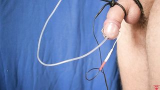 Hot Orgasm from Sounding ESTIM to Cum in the Tubule