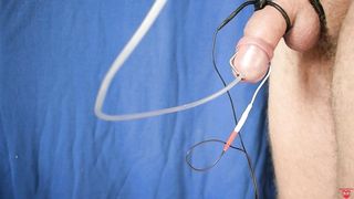 Hot Orgasm from Sounding ESTIM to Cum in the Tubule