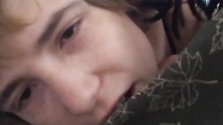 Lesbian Bunny Takes her Wolf's Cock