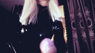 Eva Latex Play with a Dick Sweet Spot CBT Toys BDSM Kink Femdom Fetish MILF Mature Mistress Blonde