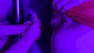 Tied up PAWG in Skirt Cums on Dick PART 1 Rough Doggystyle