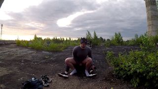 The guy sucked her dick to the deap throat and got his cum