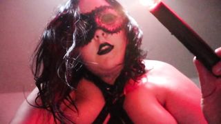 BBW Dominatrix Plays with you