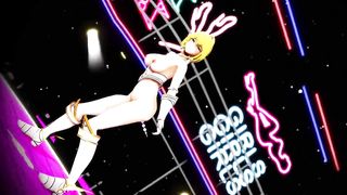 Mmd R18 Jeanne D'arc Class Light Cruiser Iris Libre Azur Lane Work at the Beer House 3d Hentai Maid