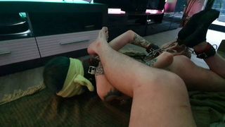 breath play and thumbtack tit punishment