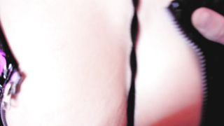 Hot Mistress Eva Latex Play Footjob & Jump with a Horny Dick Gonzo MILF Fuck Wet Pussy Sperm Leggins