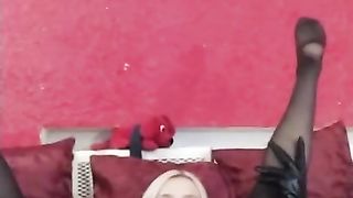 Mistress caresses your cock