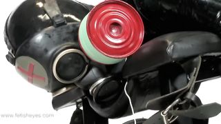 GasMask Girl Torture with Zara Durose Latex