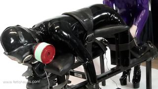 GasMask Girl Torture with Zara Durose Latex