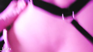 Hot Milf Brunette Eva Latex fetish POV Blowjob fuck mouth pussy doggy Big Dick goddess kink bdsm