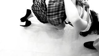 Kinktober day 20 - Submissive Discipline KINK: Dominant teaching slave how to behave