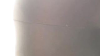 Facessiting in red shoes